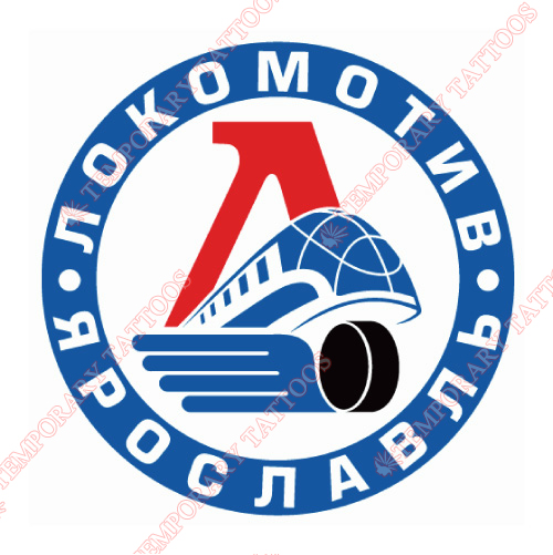 Lokomotiv Yaroslavl Customize Temporary Tattoos Stickers NO.7274